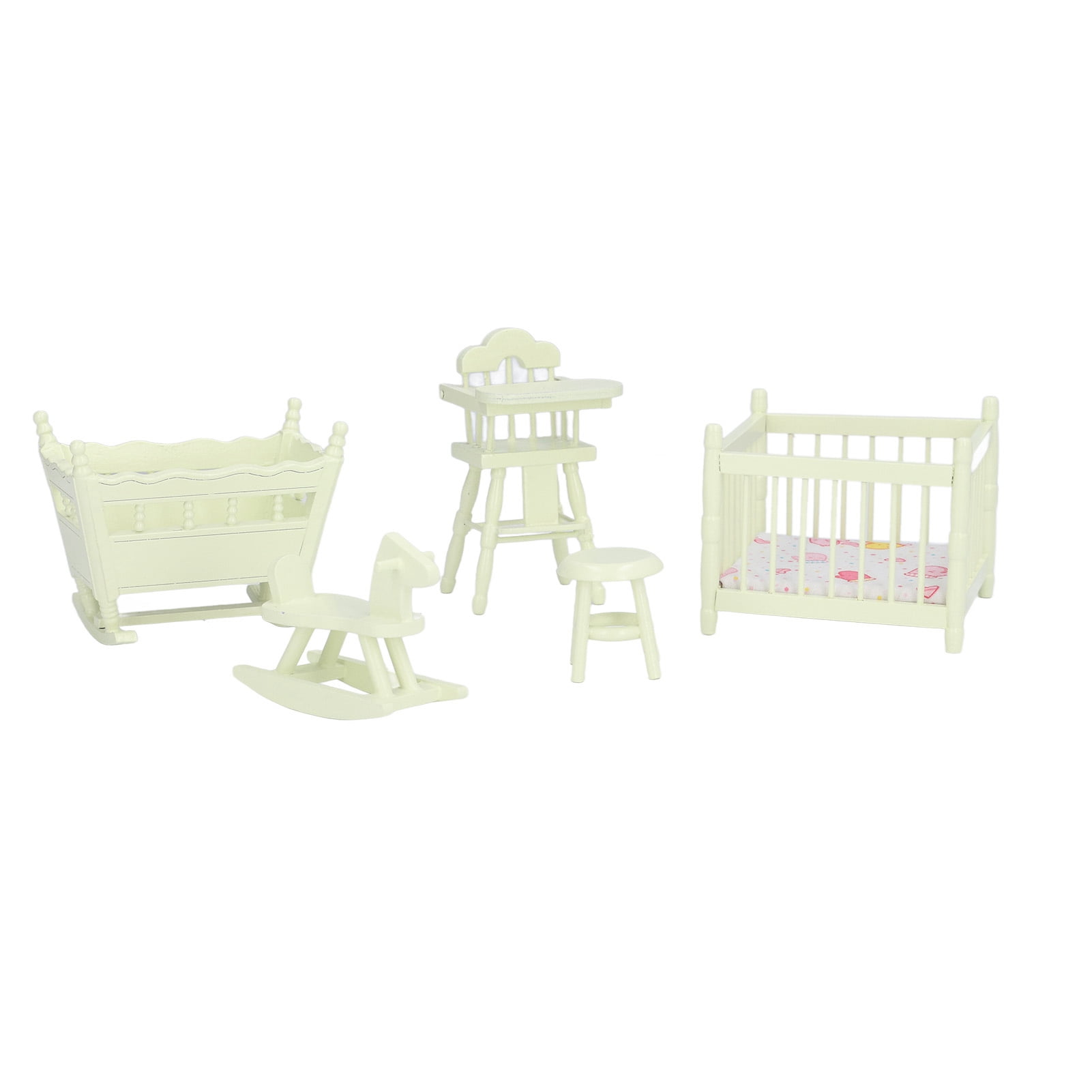 Dollhouse Fine Workmanship Cute Appearance Exquisite Design Miniature Furniture Lightweight Birch For 1 12 Miniature Doll House Walmart