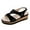 Black, variant on OAVQHLG3B Sandals for Women Under $10 Women's Sandals Beach Slippers Summer Wedge Platform Arch Support Orthopedic Shoes