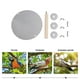 thumbnail image 5 of EeaseMX Jaula para pájaros, percha para loros, espejo colgante, jaula para pájaros, juguete, 5 of 7