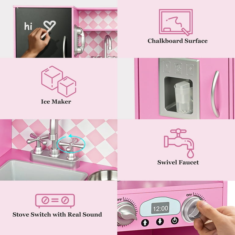 Pink Kitchen Cooking Accessories - at home with Ashley