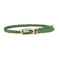 thumbnail image 1 of Cinturón fino para mujer, cinturón informal para la cintura, ideal para jeans, suéteres, cumpleaños y uso diario en primavera. Verde, 1 of 9