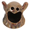 thumbnail image 4 of a polished and engaging product description for your **Halloween Ghost Shape Ceramic Candle Holder**:\n\n \n\n🎃 **Spooky Elegance for Your Halloween, 4 of 5