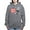 Graphite Gray, variant on CafePress - Love Is In The Air - Pullover Hoodie, Classic & Comfortable Hooded Sweatshirt