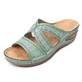thumbnail image 5 of Woman Orthopedic Comfy Summer Slippers with Three Arch Support Design with Toes Beach, 5 of 5