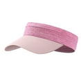 thumbnail image 1 of Gorra deportiva de verano, absorbente del sudor, transpirable, con protección solar, de secado rápido, gorra con parte superior vacía, gorras con diadema para hombre y mujer, 1 of 5