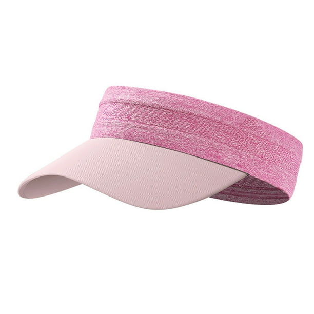 Gorra deportiva de verano, absorbente del sudor, transpirable, con protección solar, de secado rápido, gorra con parte superior vacía, gorras con diadema para hombre y mujer