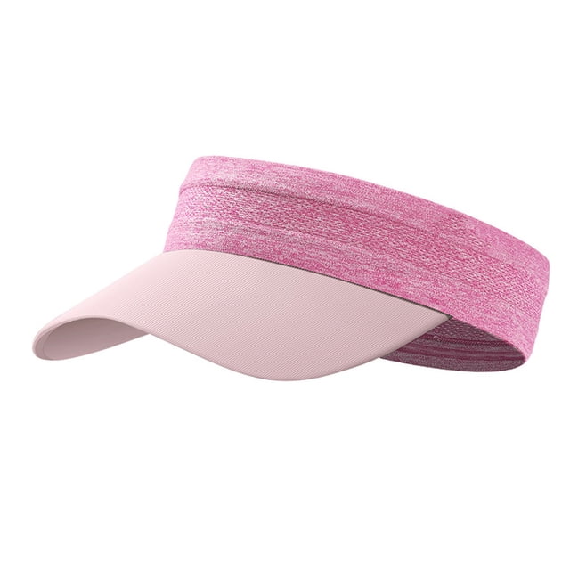 Gorra deportiva de verano, absorbente del sudor, transpirable, con protección solar, de secado rápido, gorra con parte superior vacía, gorras con diadema para hombre y mujer