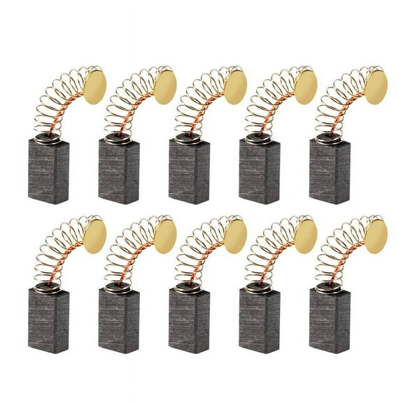 5 Pairs Motor Carbon Brushes 13mm x 8mm 5mm Universal Power Tool Replacement Parts for Angle Grinder Orbital Sander