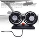 thumbnail image 4 of Doble Cabeza 2 Ventilador De Enfriamiento De Automóvil Con Enchufe De Cigarros Giratorio 360 Para Camión SUV RV, Ventilador De Automóvil Dual De, 4 of 7