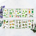 thumbnail image 3 of 10 Sheets St Patricks Day Face Tattoos St. Patricks Day Tattoo Stickers St. Patricks Day Decorations St Patricks Day Cosplay, 3 of 3