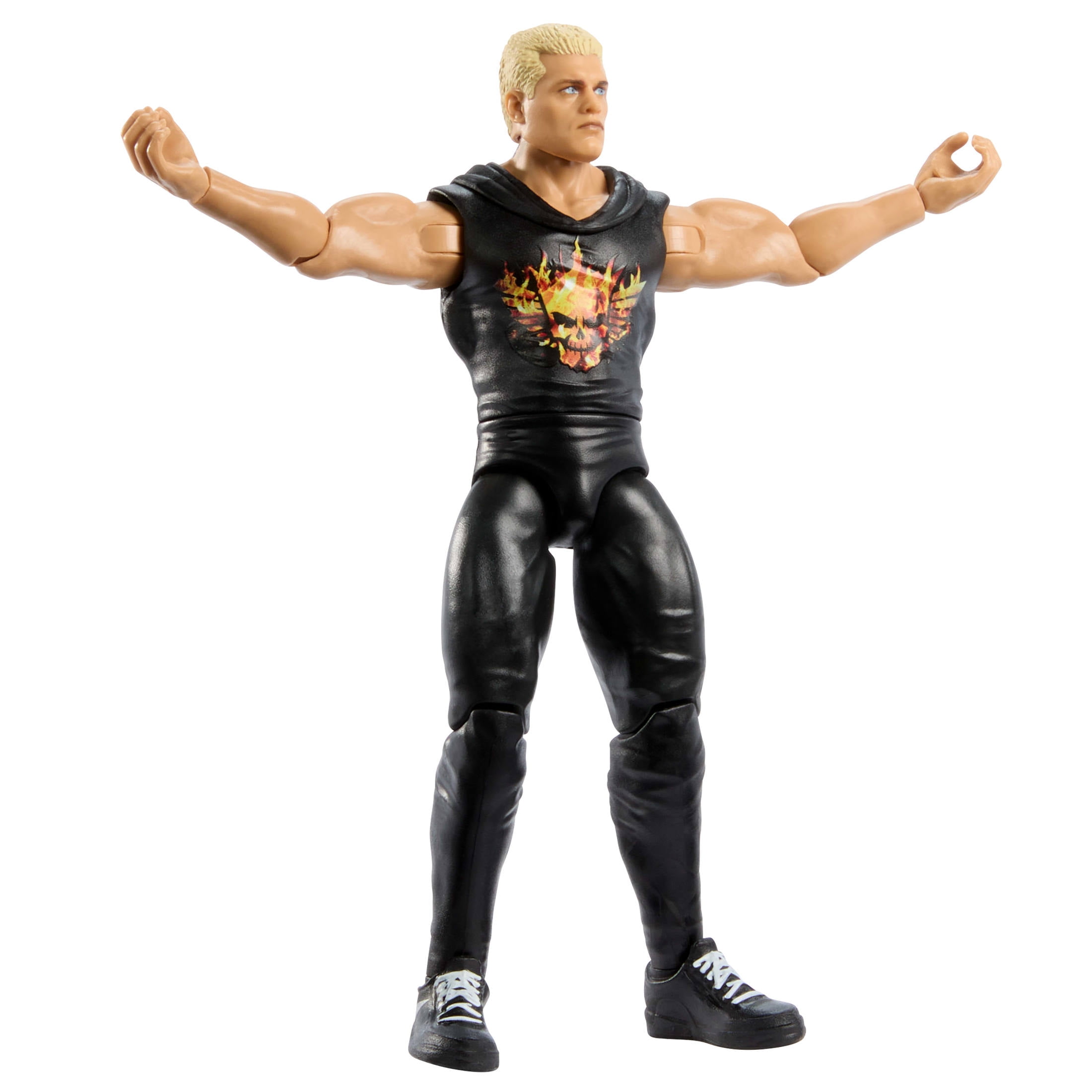 WWE Cody Rhodes Action Figure, 6-inch Collectible Superstar with Articulation & Life-like Look