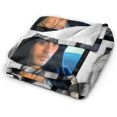 thumbnail image 2 of Jared Leto Super Soft and Comfortable Flannel Throw Blankets Camping Blanket Beach Blankets for Decoration Bedroom Living Room Yoga, 2 of 6
