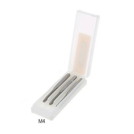 

3Pc Hss Machine Hand Screw Thread Metric Plug Tap Screw Taps M3 M4 M5 M6