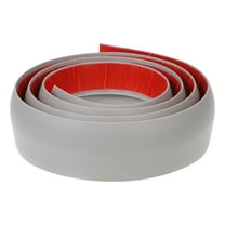 PTOOTP 1Pack Durable Grey PVC Transition Strip for Uneven Floors in Home 39.4x1.4x0.3in