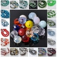 thumbnail image 2 of U8MO 60pcs 8mm Rondelle Faceted Crystal Glass Loose Spacer Beads lot Jewelry Findings-#1 Clear, 2 of 9