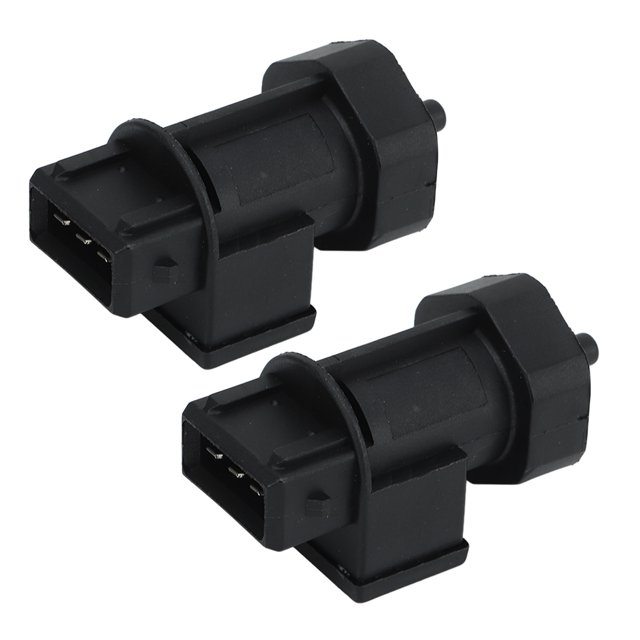 Ouitble 1 par de sensores de Velocidad de transmisión Manual Sensor de Velocidad de Metal ABS Sensor de Velocidad del vehículo de Repuesto, Negro