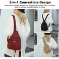 thumbnail image 2 of Mini Anti-Theft Backpack for Women, Waterproof Oxford Fabric Small Backpack with Zipper Pockets for Daily Travel, 2 of 6