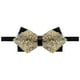 thumbnail image 1 of CORBATA DE LAZO AJUSTABLE PREATADA PARA HOMBRES DIAMANTE INSPIRADOR MODA PARA BODA FIESTA NEGOCIOS ORO, 1 of 5