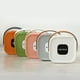 thumbnail image 5 of Estuche cuadrado para auriculares SUSUchens, organizador para cable de datos, diseño con hebilla, resistente al polvo, tamaño compacto, portátil, bolsa de almacenamiento, color blanco, 5 of 8