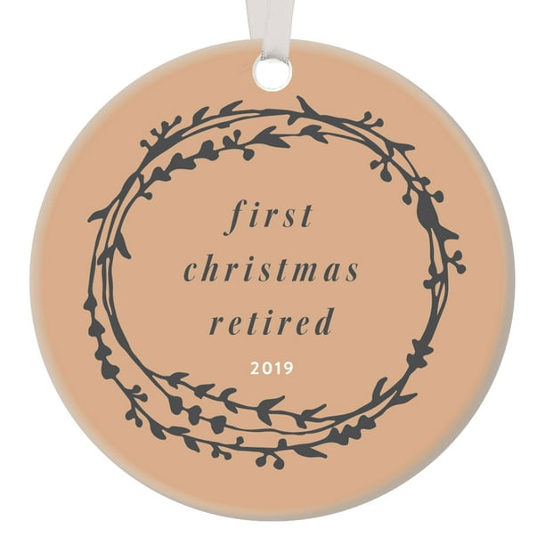 Retirement Gift Ideas for Mom Dad 2019 Ornament 1st ...