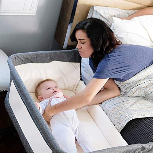 3 in 1 Travel Baby Crib Baby Bed with Breathable Net Bedside