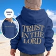 thumbnail image 3 of Tiijoy Big Girls Hoodie Letter Print Hooded Sweatshirt Kids Pullover Hoody, Sizes 7-8, 3 of 7