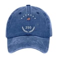 thumbnail image 2 of Trgacdwlo Celebrate 250th Anniversary USA Hat Unisex Adjustable Embroidered Patriotic Hat Freedom Distressed Vintage Baseball Caps Blue, 2 of 6