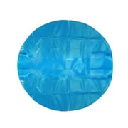 ZAXARRA Round Pool Cover Protector Blue Swimming Pool Summer Solar Blanket