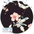 thumbnail image 4 of Mouse Pad for Women and Girls, Small Flowers Mouse Pad, Round Custom Mousepad with Design, Pretty Mouse Mat for Office Gaming Computer Laptop, Stitched Edges, Enhanced Thickness, 7.8 x 7.8 Inch, 4 of 14