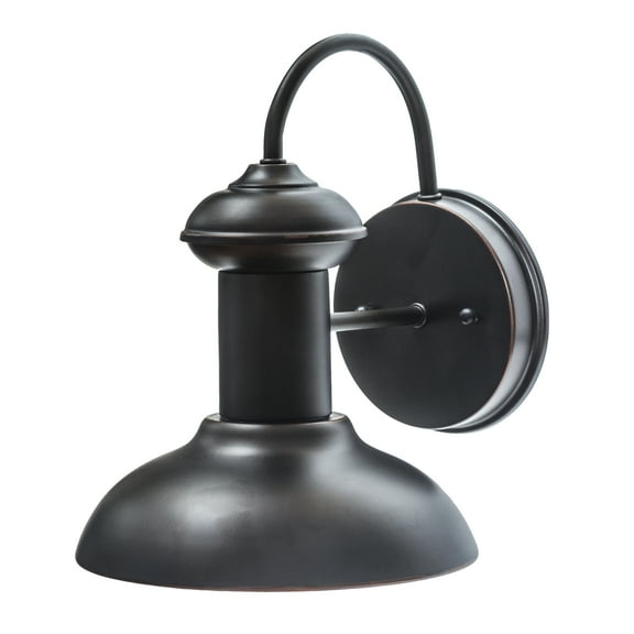 Globe Electric 1-Light Oil Rubbed Bronze Indoor/Outdoor Wall Sconce Light