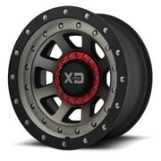 XD Series XD137 FMJ, 17x9 Wheel with 5x5.0/5.5 Bolt Pattern - Satin Black with Dark Tinted Clear Coat - XD13779035912N Wheel Rim