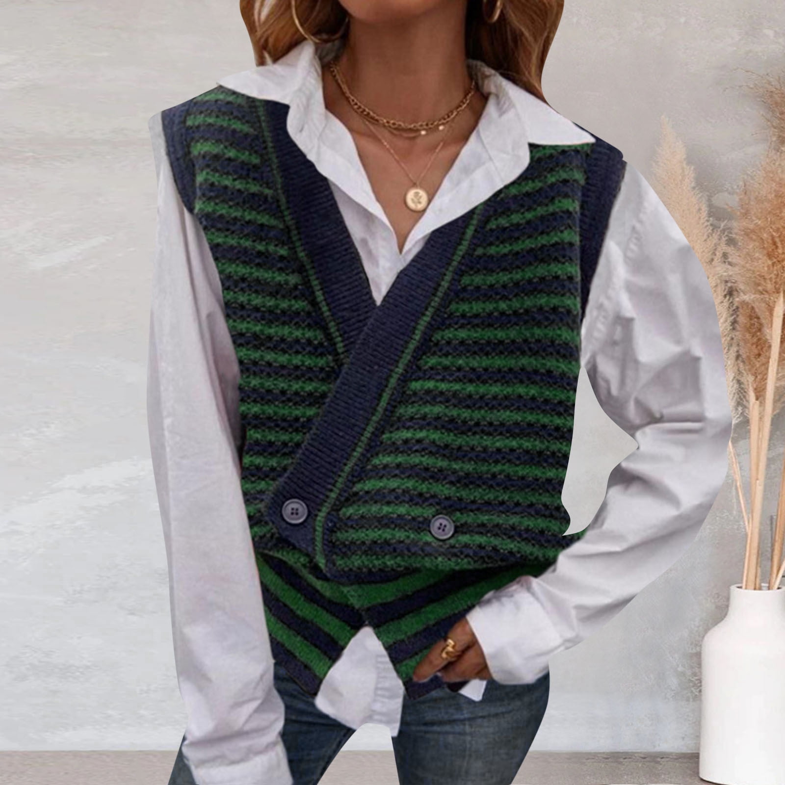 OVERSIZED V-NECK CARDIGAN