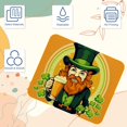 thumbnail image 3 of Saint Patrick's Day Square Desk Mat Mousepad, 8.3x9.8 Inch Non-Slip Rubber Bottom, Printed Gaming Mousepad for Office and Gaming, 3 of 6