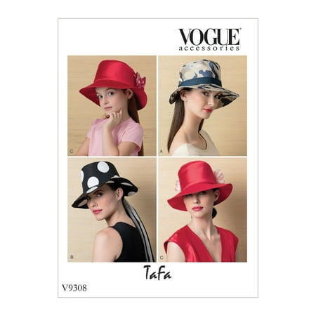- Vogue Patterns Sewing Pattern Misses' and Children's Hats-All Sizes in One Envelope