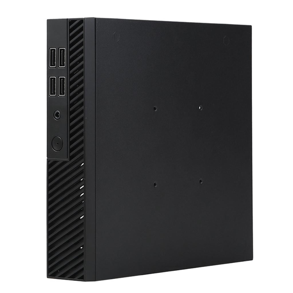 DX01 Thin ITX Desktop Computer Chassis Thin Half Height Computer Chassis Portable Desktop Computer Case Chassis