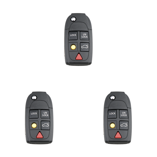 Funda para Llave Control Remoto Coche Mando A Distancia S60 S80 V70 XC70 XC90