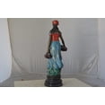 thumbnail image 6 of Nifao Beautiful lady with grapes bronze statue – Home Office Decor Sculpture, 14"L x 6"W x 20"H, 6 of 11