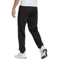 thumbnail image 2 of adidas Men's Essentials 3-Stripes Tricot Jogger Pants Black/Black, 2 of 2