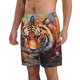 thumbnail image 2 of Fotbe Colorful Plant Tiger Trajes de Baño Estampados para Hombre, Shorts de Verano de Secado Rápido, Ropa de Playa, Bañadores-Small, 2 of 6