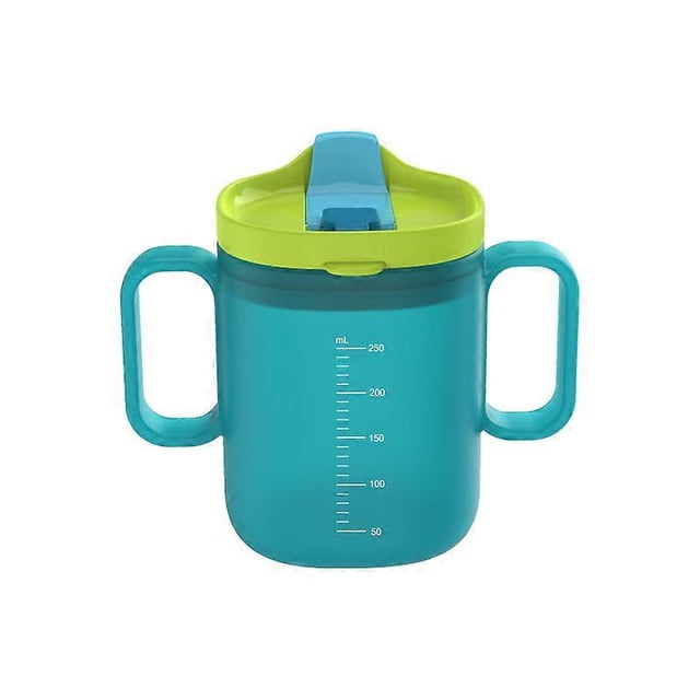 Adult sippy cup, compatible with the elderly, convalescents, disabled patients, and pregnant women, with straw, spill-proof cup, handle and lid