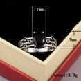 thumbnail image 3 of K-KED Glamorous 925 Silver Filled Rings Cubic Zirconia Women Wedding Delicate Jewelry Size 6-10-8, 3 of 6