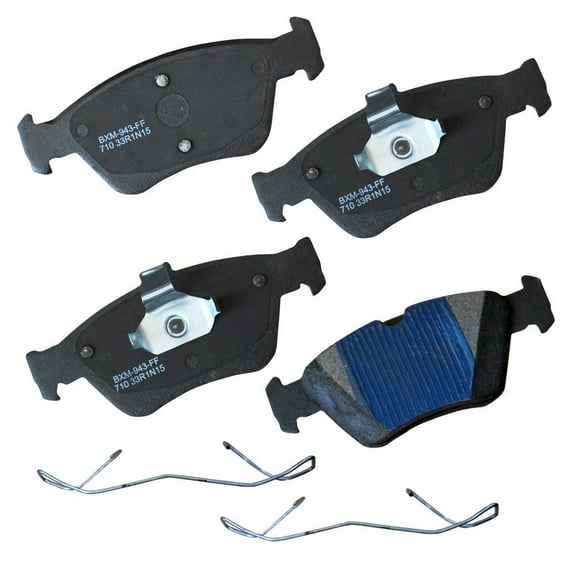 STOP SBM710 Stop Semi-Metallic Brake Pad Fits select: 1998-2004 MERCEDES-BENZ SLK, 1996-2000 MERCEDES-BENZ C