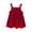 Dark Red, variant on Moocorvic Baby Girl Flower Dress Summer Tulle Princess Wedding Birthday Party Dresses for Infant Girls 12-18 Months,Red