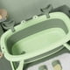 thumbnail image 4 of Bañera para niños Bañera para bebés Líneas antideslizantes grandes Plástico ecológico Bañera plegable para niños pequeños que ahorra espacio Verde aguacate ANGGREK Otros, 4 of 5