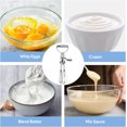 thumbnail image 5 of Mixer Egg Beaters Hand Crank, Dingrich 12 inch Stainless Steel Manual Hand Egg Mixer,Cream Whipper,Rotary Mixer with Double, Labor-Saving Stainless Steel Hand Beater for Home, 5 of 7