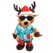 Holiday Time Maracas Shaking Reindeer
