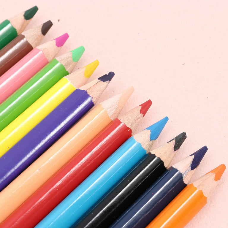 Pianpianzi Work Pen for Men Pens for Cursive Writing Fancy Pens for Men Sky Set Paint Pencil Pencil Supplies Color Pencils Bright Wood 12Color Artist