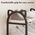 thumbnail image 4 of sruoe Shoe Rack, Shoe Racks for Shoes, New Shoe Racks, Shoe Racks for Bedroom, Shoe Rack Organizer, Small Shoe Rack for Entryway, Portable Home Shoe Rack, Plastic Shoe Rack, 4 of 5