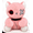 A04, variant on Christmas Bunny Stuffed Toys, Halloween Scary Rabbit Stuffed Animal Long Ears Standing Toy, Suitable for Fans Easter Christmas Birthday Gift (White)