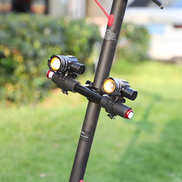 Faro de scooter eléctrico Accesorios recargables USB de la lámpara del faro de la vespa eléctrica del LED para M365 Pro Barbie Nuevos Originales